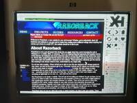 Razorback home page on Arachne